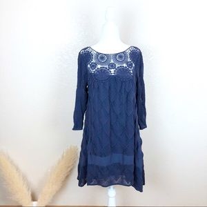 Anthropologie Holding Horses Augusta Crochet Dress